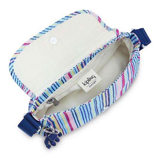 Kipling Sabian Classic Printed Crossbody Mini Veske Blå | NO 1875XY